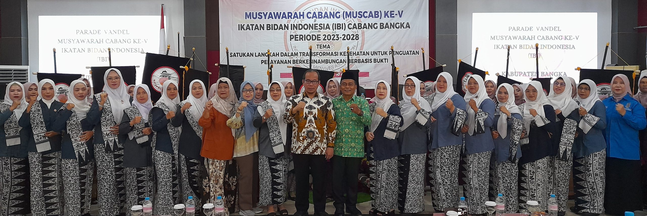 IBI Bangka Gelar Muscab ke-V, PJ Sekda : Bidan Garda Terdepan Pelayanan Kesehatan Ibu dan Anak