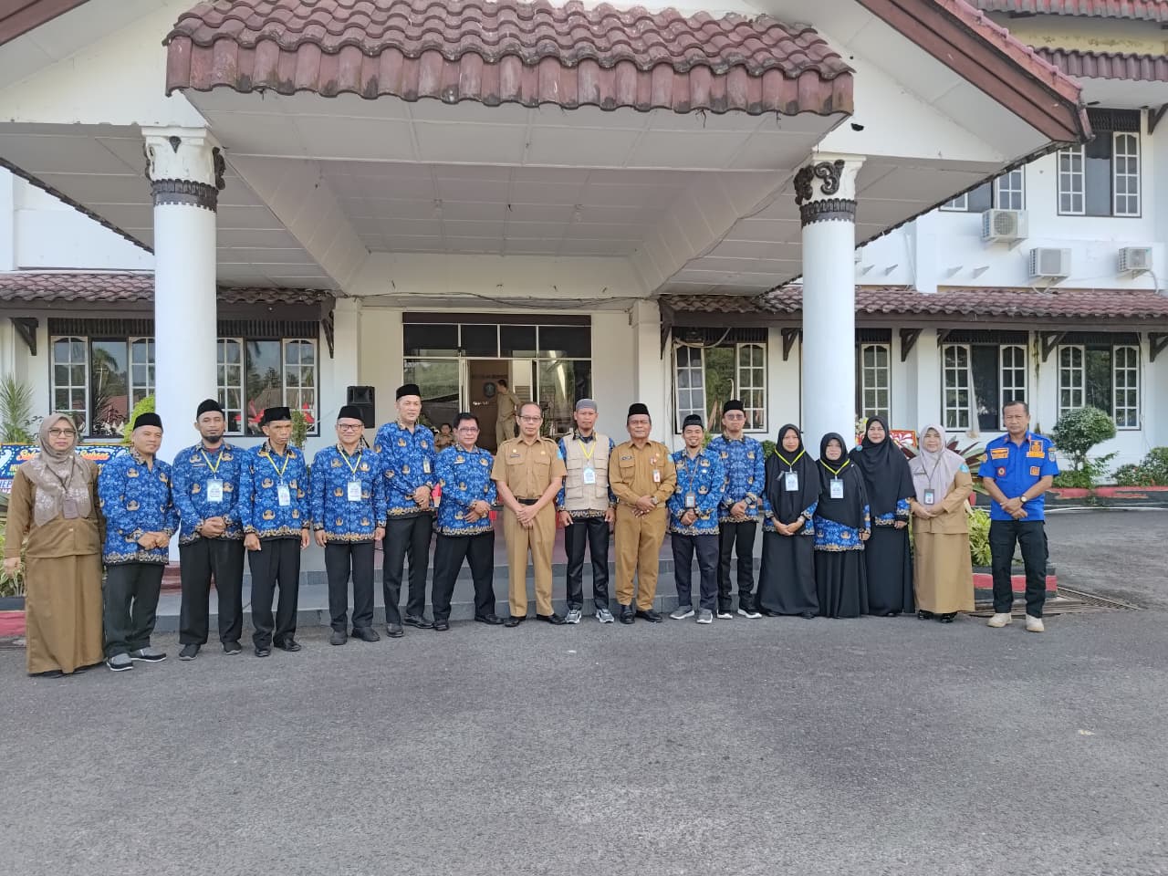 PJ Sekda Lepas Kontingen MTQ Korpri Kabupaten Bangka