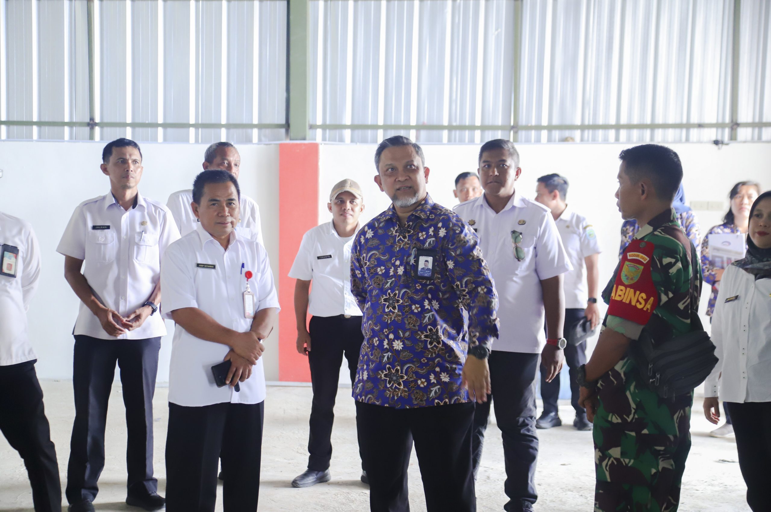 Kepala BPKP Babel Tinjau Gedung Koperasi Merah Putih Jelitik