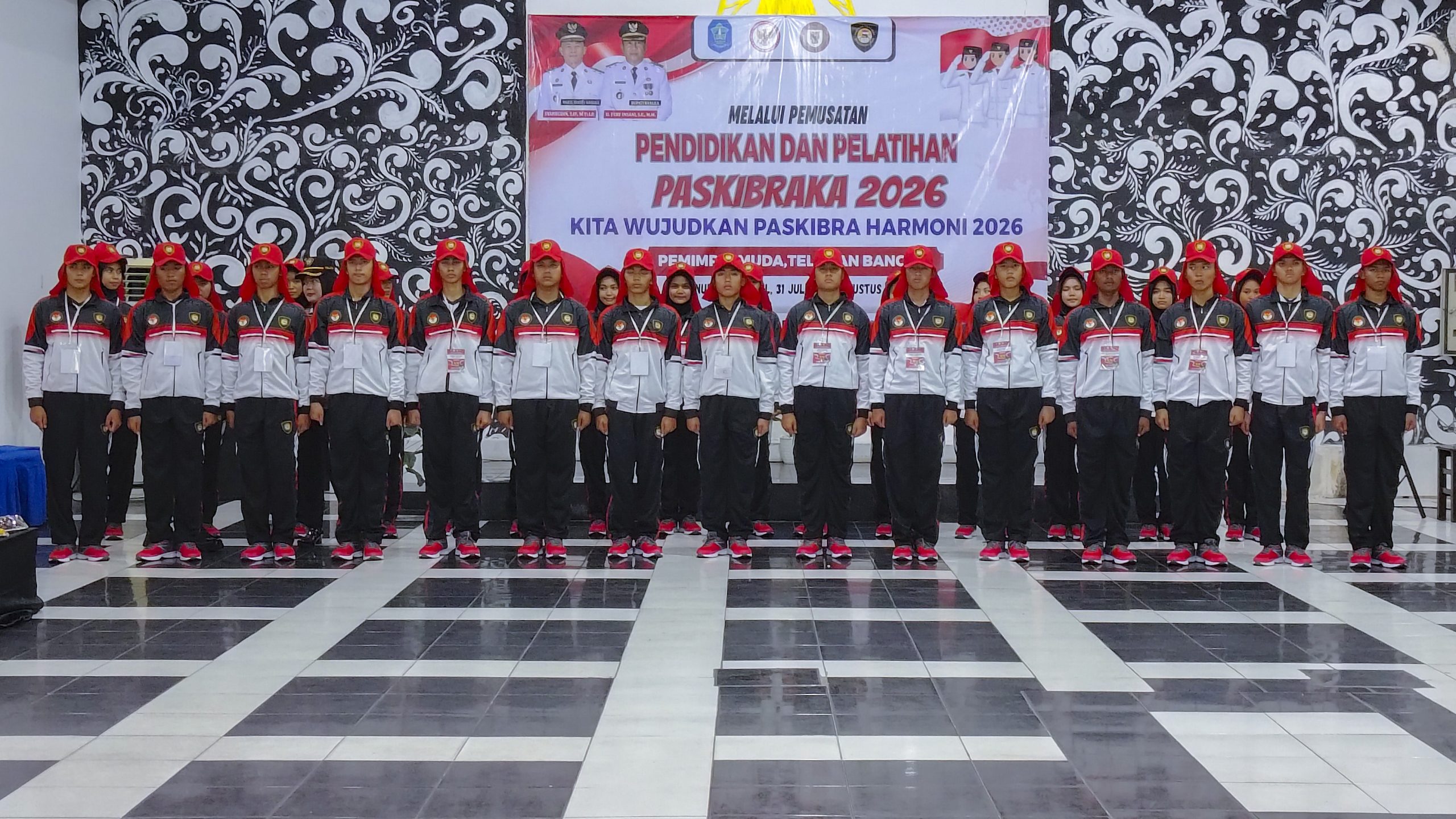 Diklat Paskibraka Kabupaten Bangka 2026 Resmi Dimulai