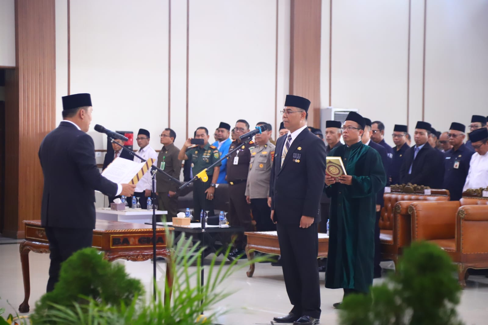 Bupati Bangka Lantik Hariyadi Sebagai Sekda Bangka