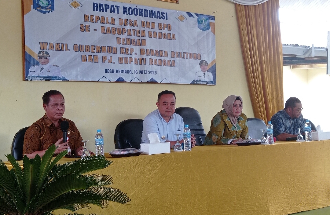 Rakor Dengan Apdesi dan BPD, Pj. Bupati : Semoga Upaya Ini Bisa Mensejahterakan Masyarakat Desa