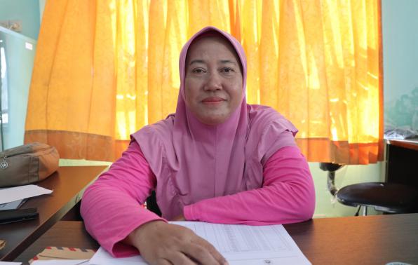 Krisna Ningsih, S.P. kasi Kesehatan Hewan dan Kesehatan Masyarakat Venteriner Dinas Pertanian Kabupaten Bangka
