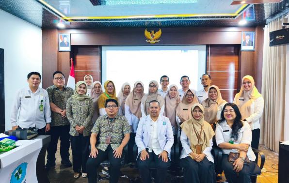 Visitasi Rekredensialing oleh Tim BPJS Kesehatan Cabang Pangkalpinang ke RSUD Depati Bahrin, Rabu (5/11/2025).